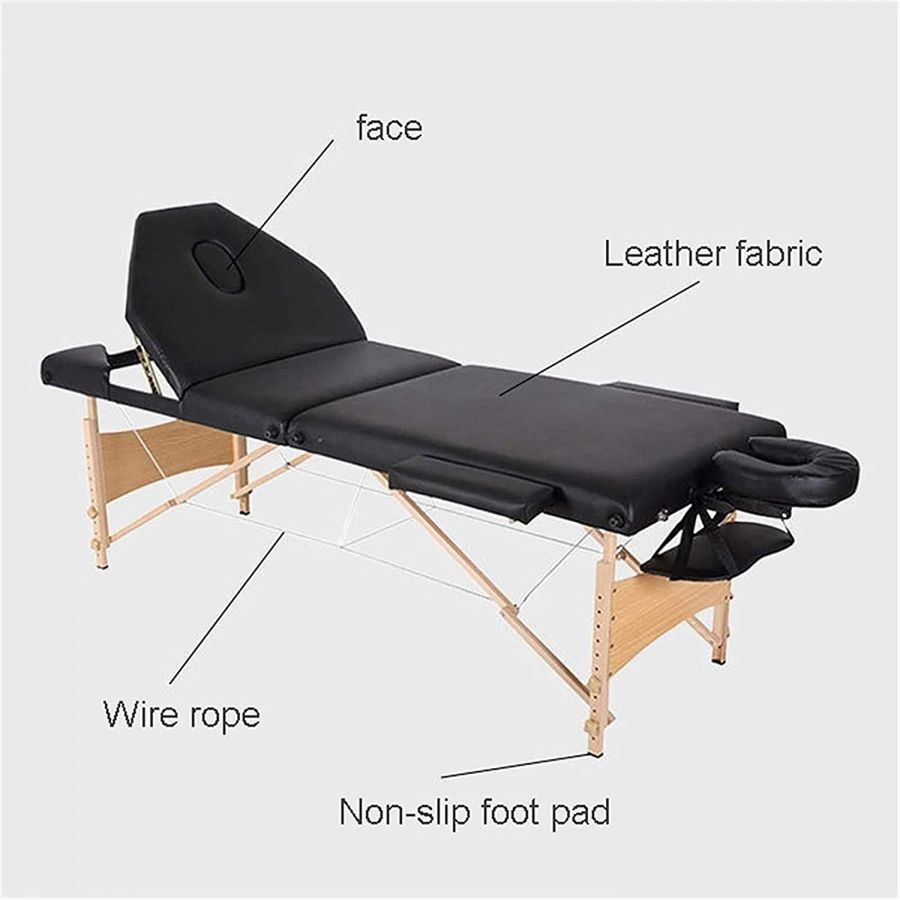 Beauty Salon Adjustable Facial SPA and Therapy Massage Bed